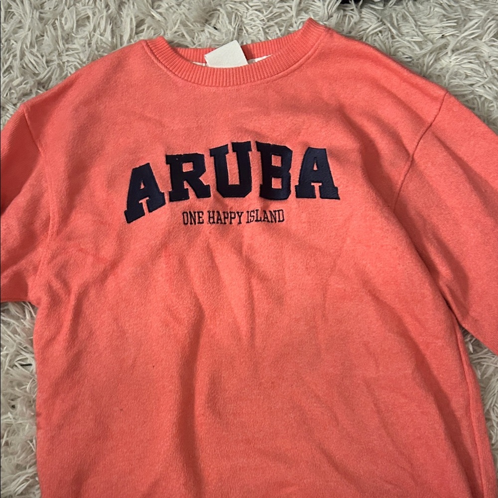 Aruba Kids Coral Sweatshirt